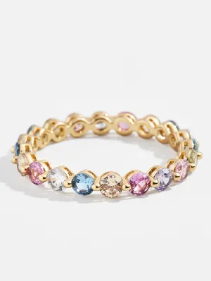 Alice Cubic Zirconia Ring - Pastel