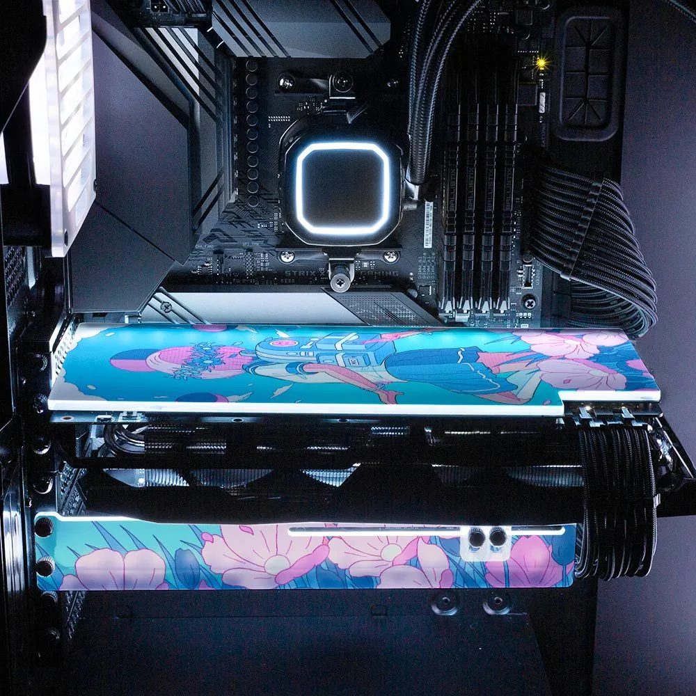 Blue Moon RGB GPU Support Bracket