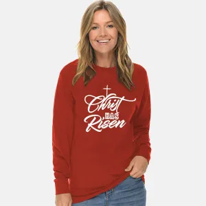 Christ Has Risen Unisex Long Sleeve T Shirt