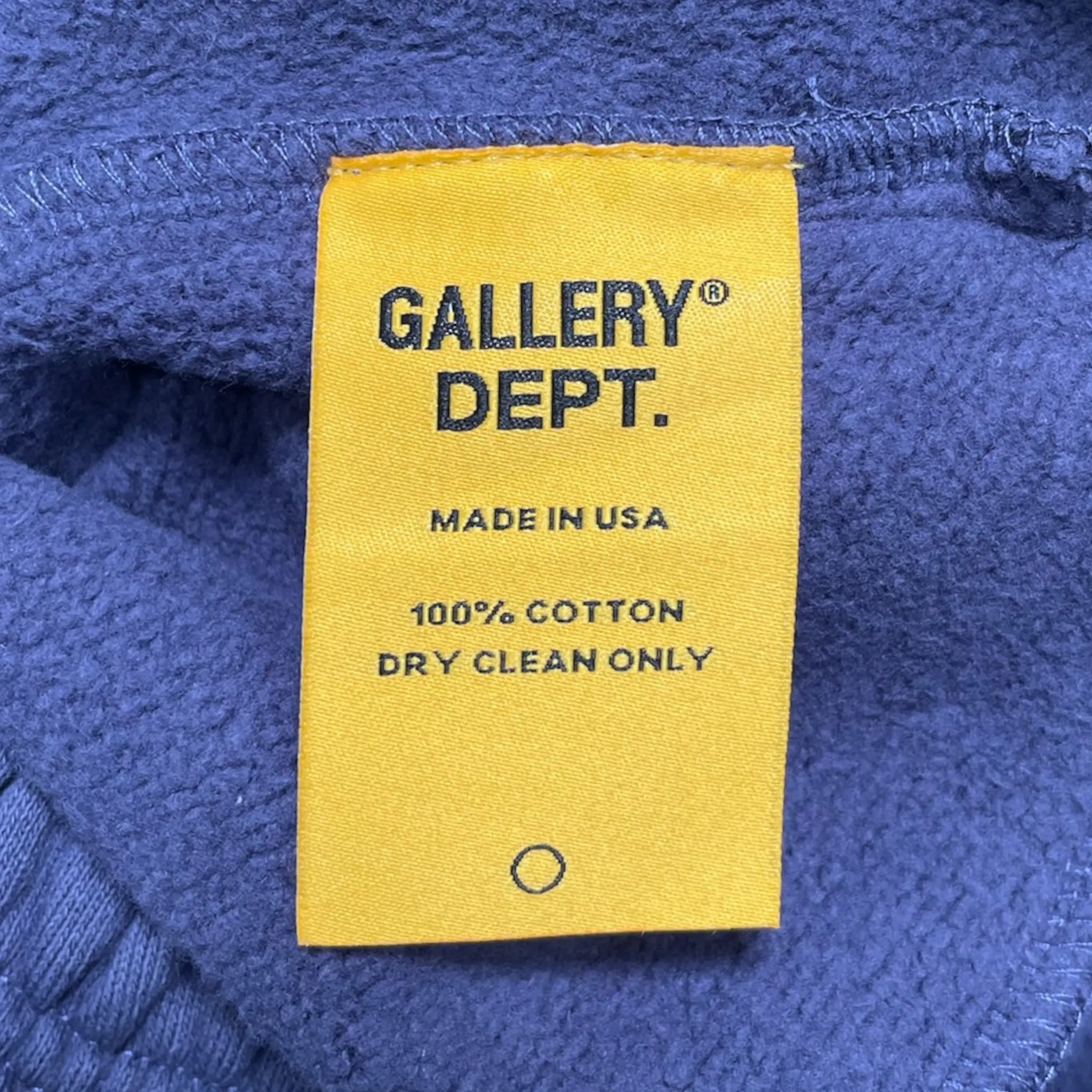 Gallery Department Paint Splatter LA Flare Sweatpants Navy