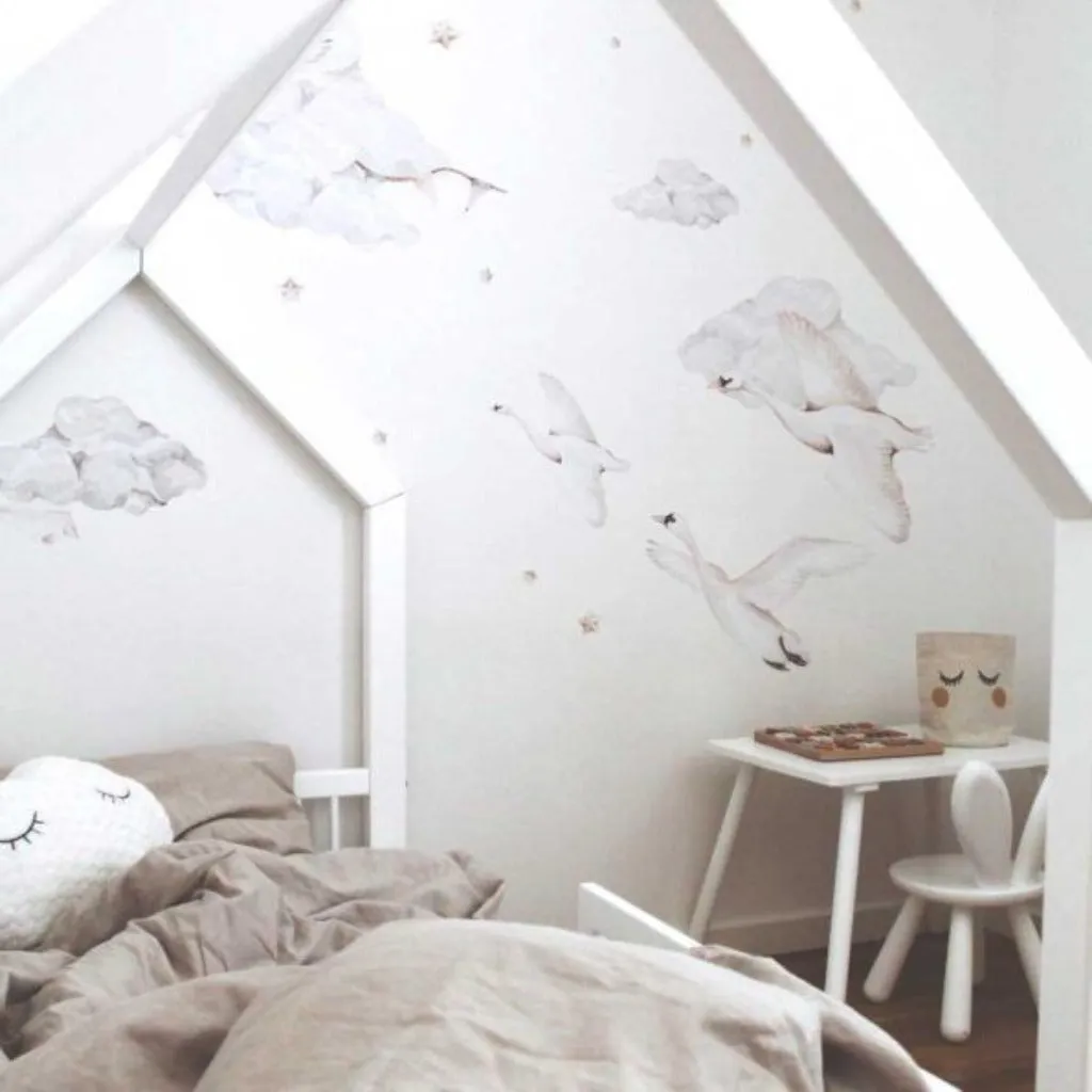 Wall Decor Swans/ Magic is Everywhere